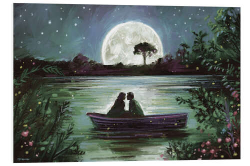 Tableau en PVC Romantic Night