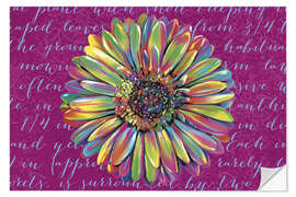 Sticker mural Pop Art Daisy