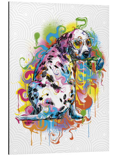 Quadro em alumínio Pop Art Dalmatian Puppy