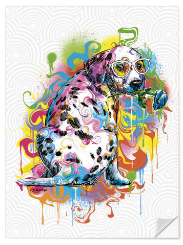 Sisustustarra Pop Art Dalmatian Puppy