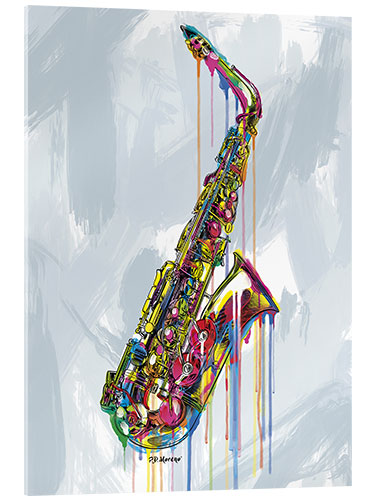 Akryylilasitaulu Jazz Saxophone