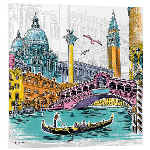 Tableau en PVC Wonderful Venice