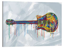 Magnettafel E-Gitarre