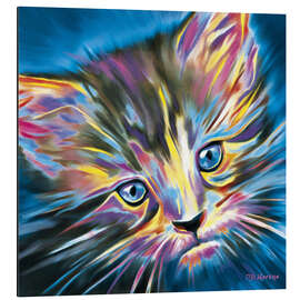 Magnettafel Pop Art Kätzchen III