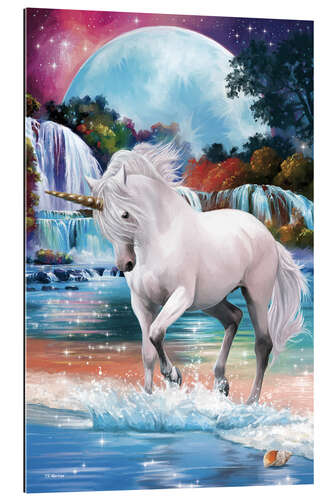 Galleriprint White Unicorn