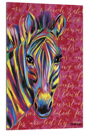 Gallery print Pop Art Zebra