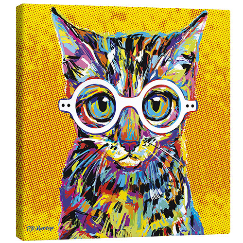 Canvas print Pop Art Kitten II