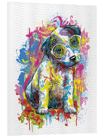 Tableau en PVC Jack Russel Puppy