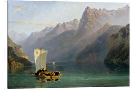 Gallery print Lake Lucerne, 1860