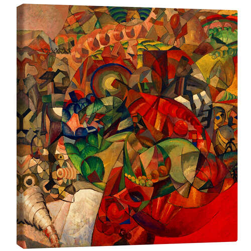 Canvas print Allegory of the patriotic war, 1912