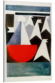 Magnettafel Abstraktes Motiv. Vertikal-horizontale Komposition, 1918