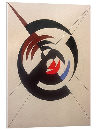 Gallery print Construction of a black circle, 1942