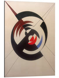 Magnettafel Konstruktion eines schwarzen Kreises, 1942