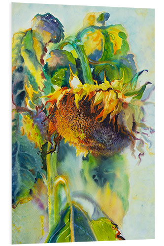 Foam board print Sunflower