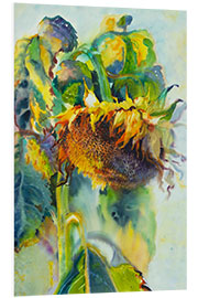 Foam board print Sunflower