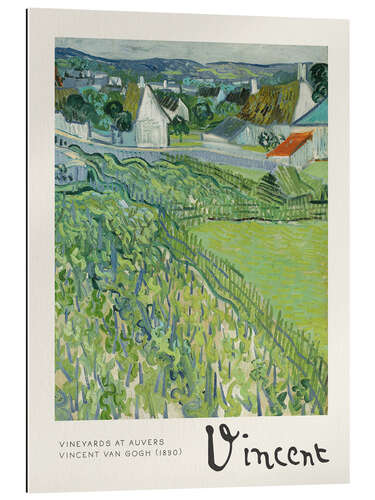 Gallery Print Vineyards at Auvers