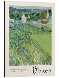 Magnettafel Vineyards at Auvers