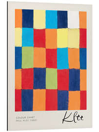 Magnettafel Colour Chart