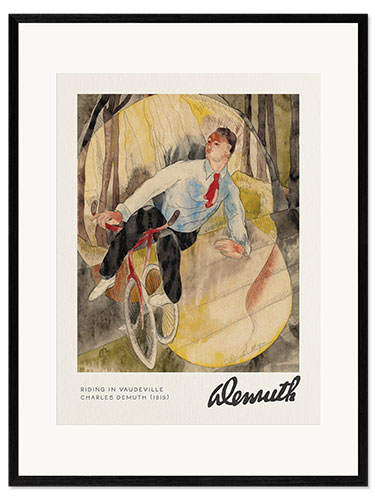 Framed art print Riding in Vaudeville