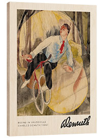 Holzbild Riding in Vaudeville