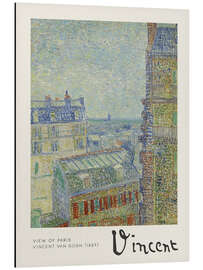 Magnettafel View of Paris