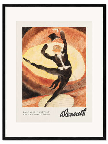 Framed art print Dancing in Vaudeville