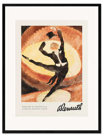 Impression artistique encadrée Dancing in Vaudeville
