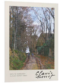 Quadro em PVC Path to Normandy