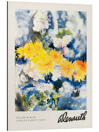 Magnettafel Yellow &amp; Blue