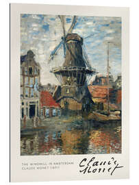 Gallery print The Windmill in Amsterdam