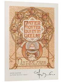 Tableau en PVC Pater Noster, 1900