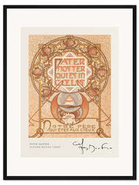 Gerahmter Kunstdruck Pater Noster, 1900