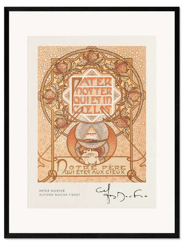 Framed art print Pater Noster, 1900