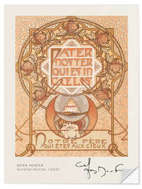 Wall sticker Pater Noster, 1900