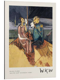 Magnettafel Black Flags