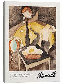 Obraz na płótnie Performing in Vaudeville - Charles Demuth
