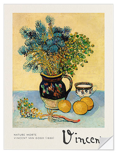 Självhäftande poster Nature Morte