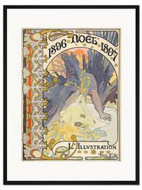 Gerahmter Kunstdruck L'Illustration, Noël