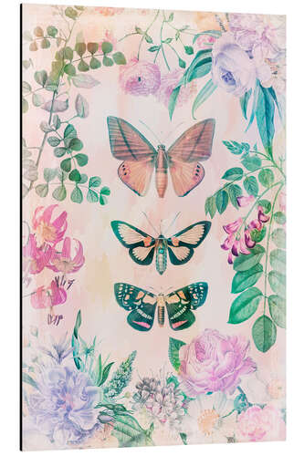 Cuadro de aluminio Butterfly Romance