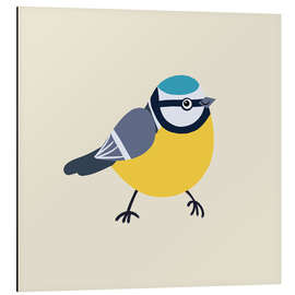 Magnettafel Blaumeise