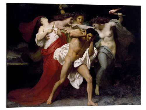 Aluminiumtavla Orestes Pursued by the Furies