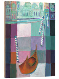 Hout print Venice