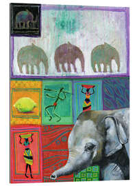 Tableau en plexi-alu Little elephant