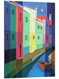 Aluminium print Burano