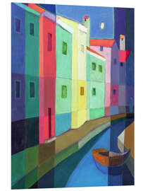 Foam board print Burano