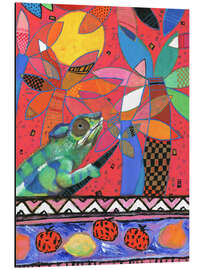 Magnettafel Chamäleon