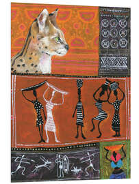 PVC-tavla Serval