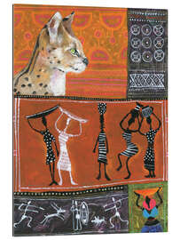 Cuadro de plexi-alu Serval