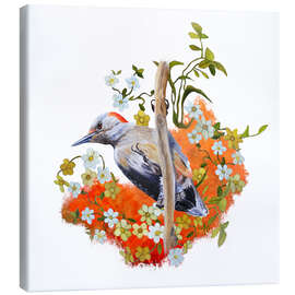 Canvas print Gardenwatch Woodpecker