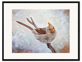 Framed art print Red bill beauty